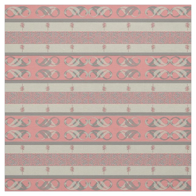 Tissu Corail rose (Échantillon)