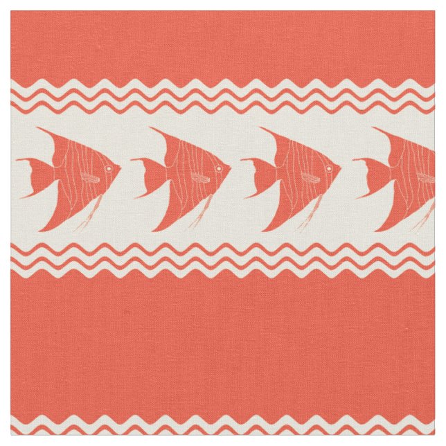 Tissu Coral Côtier Etanches (Fermer)