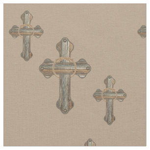 Tissu Cordes de Barnwood et ensemble croisés occidentau