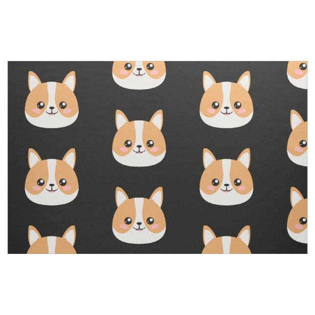 Tissu Corgi (Fat Quarter)