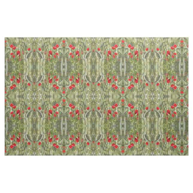 Tissu Corn Poppies (Fat Quarter)