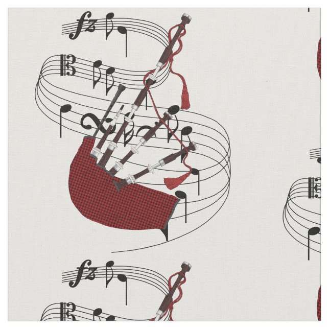 Tissu Cornemuses (Fermer)