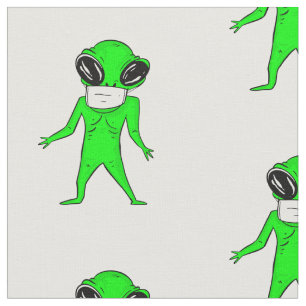Tissu coronavirus halloween masque visage alien
