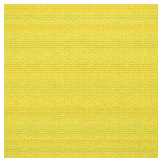 Tissu Coton en brique jaune (Échantillon)