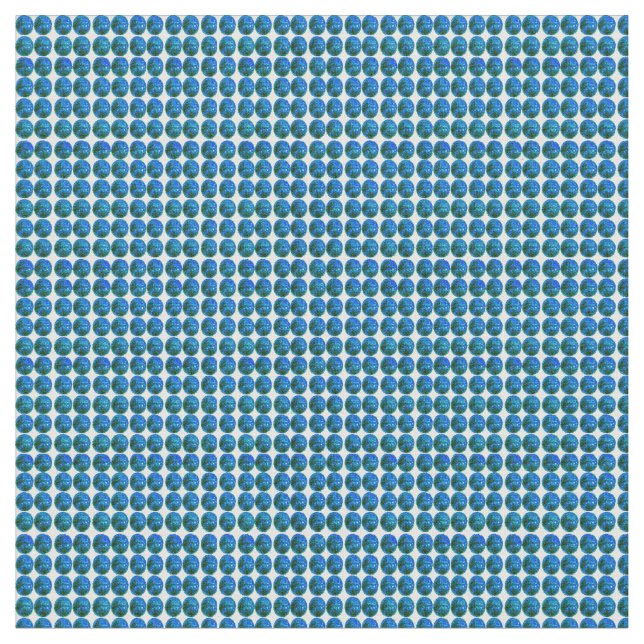 Tissu Coton peigné Aqua foncé Com (Fermer)