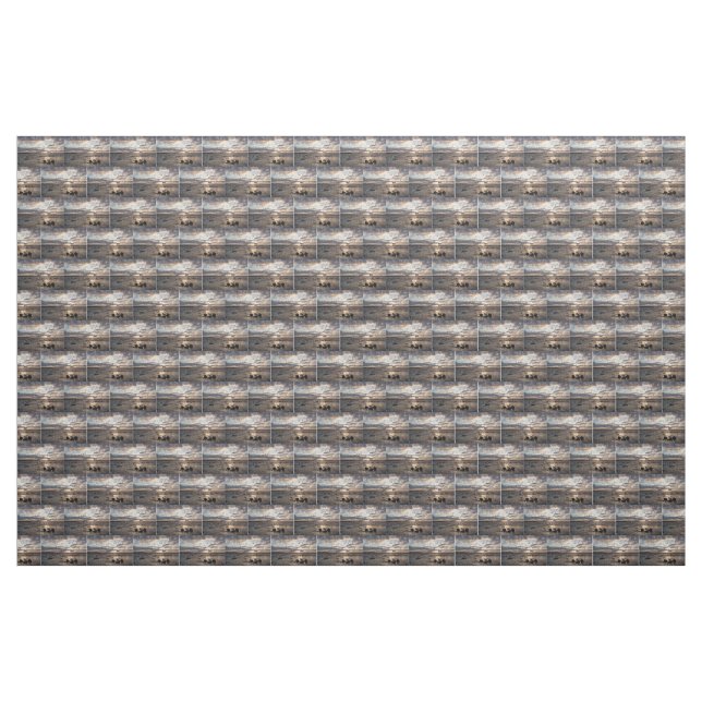 Tissu Coucher de soleil sur la plage (Yard)