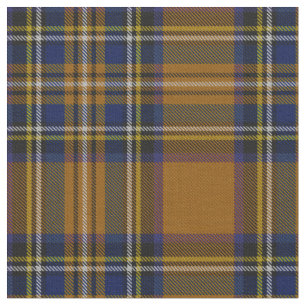 Tissu Couleur multi d'or, bleu, plaid jaune pourpre de
