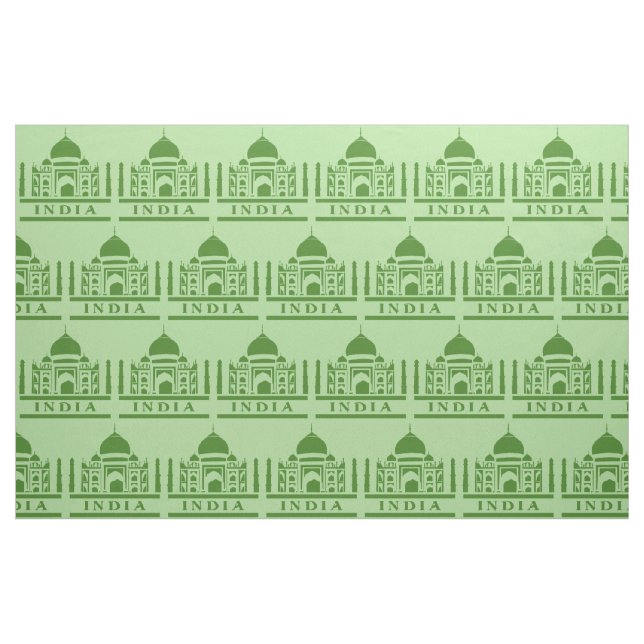 Tissu couleur personnalisé INDIA (Fat Quarter)