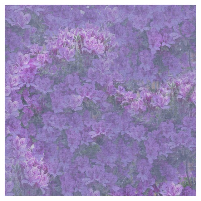 Tissu couleur très peri-pantone fleurs de pélargonium (Fermer)