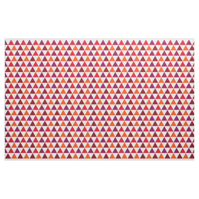 Tissu Couleurs d'automne géométriques modernes Décor méd (Yard)