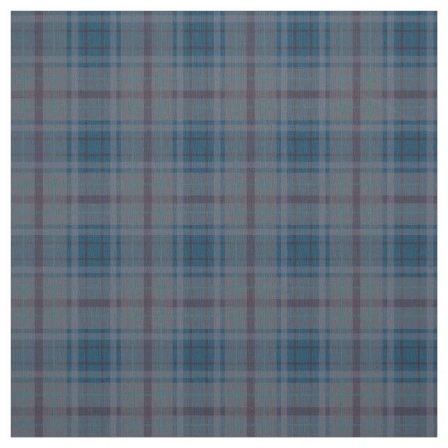 Tissu Couleurs d'automne | Plat gris bleu (Échantillon)