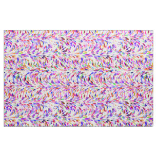 Tissu Couleurs d'été vives Peinture Motif