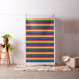 Tissu COULEURS DU DRAPEAU ARC-EN-CIEL + vos idées