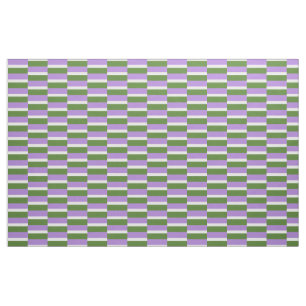 Tissu Couleurs du drapeau Pride genderqueer de SlipperyJ