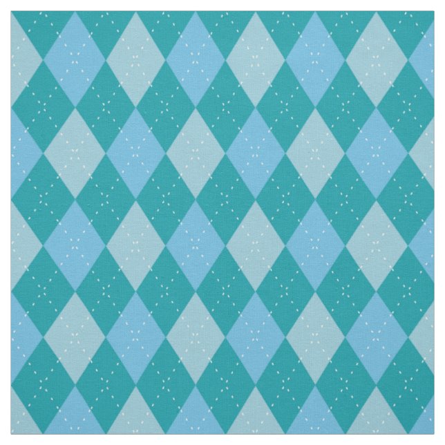 Tissu Couleurs océaniques Motifs Jacquards (Échantillon)