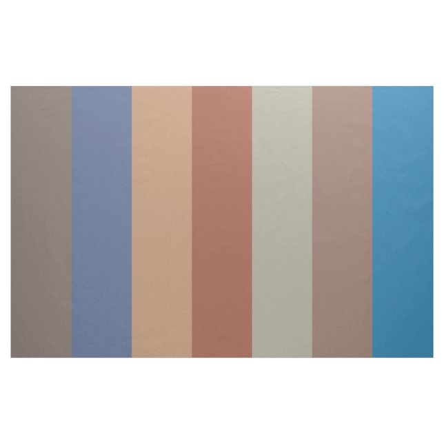 Tissu Couleurs rustiques Classic Bandes droites (Yard)