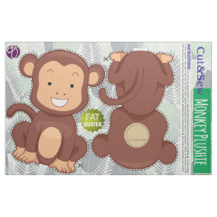 Tissu Couper et mâcher : Singe de la Jungle