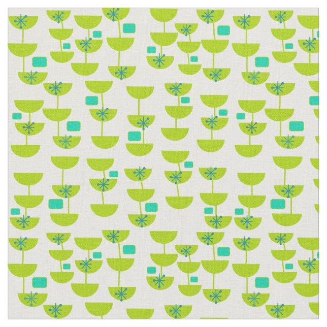Tissu Coupes Modernes Du Milieu Du Siècle (Fermer)
