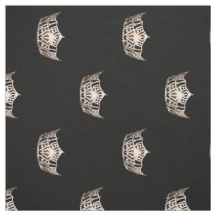 Tissu Couronne de Champagne de style de Mlle Amérique