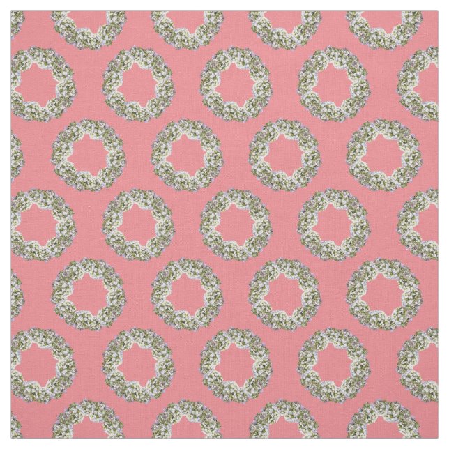Tissu Couronne d'Hydrangea (Échantillon)