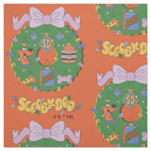 Tissu Couronne graphique de snack de vacances de Scooby-