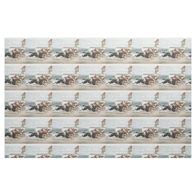 Tissu Course SUPÉRIEURE à la victoire (Fat Quarter)