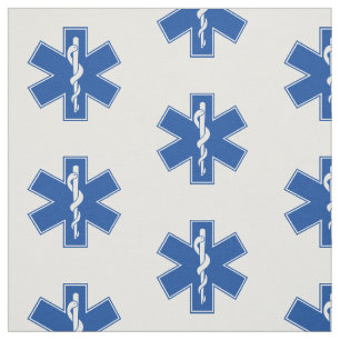 Tissu Coutume de symbole d'infirmier d'EMT
