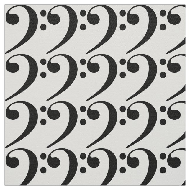 Tissu couverture de clef basse (Échantillon)