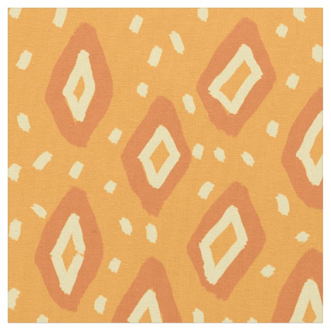 Tissu Couverture jetée jaune et orange (Fermer)