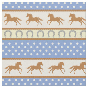 Tissu Cowboy Cute Baby Nursery Country Kids Horse