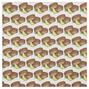 Tissu Crabes de la baie du Maryland Crabe Crabcake Crabc