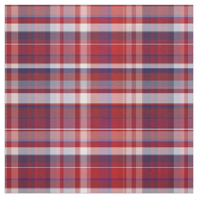 Tissu Cranberry Navy Whats Preppy Madras Style Plaid Sz6 (Échantillon)
