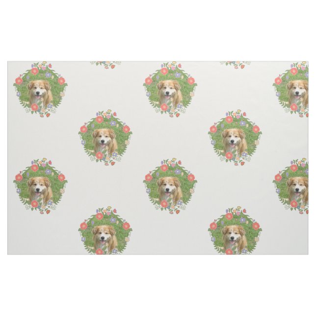 Tissu Create ajoutent votre propre flore faite sur (Fat Quarter)