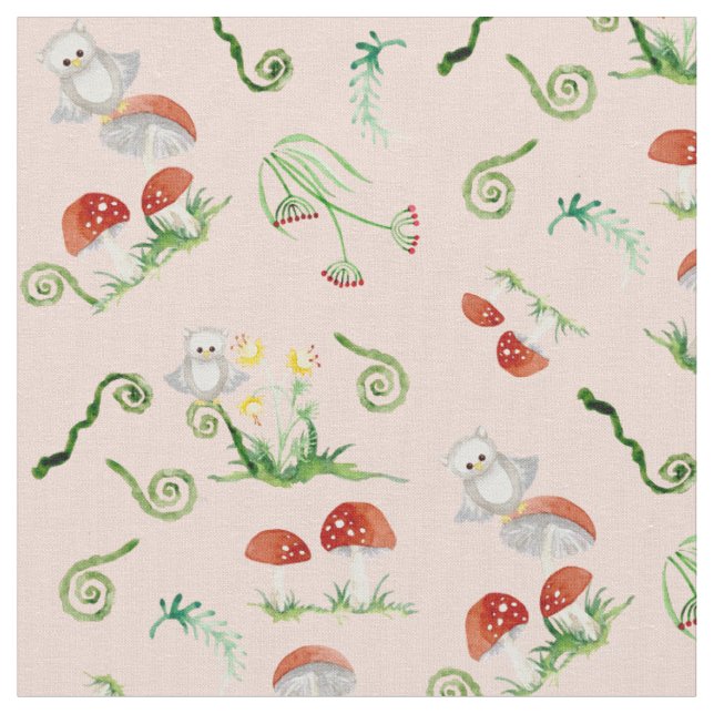 Tissu Crèche de bébé de créatures de conte de fées de (Fermer)