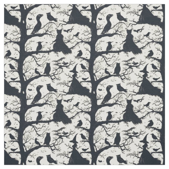 Tissu Créez Vos Propres Oiseaux de Sorcière Fantastiques (Échantillon)
