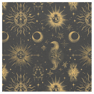 Tissu Créez votre propre lune céleste surréelle et vos é