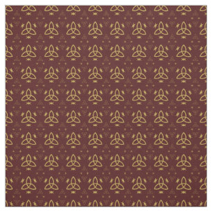 Tissu Créez Votre Propre Lune Dorée Triquetra Déesse Rou
