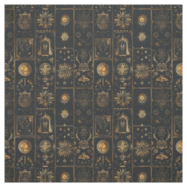 Tissu Créez Votre Propre Patchwork Mystique Élégant en O (Échantillon)