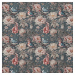 Tissu Créez Votre Propre Romance Victorienne Oiseaux Piv