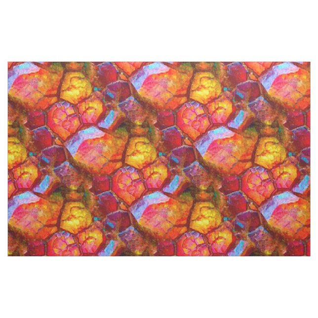 Tissu Crète de lave (Fat Quarter)