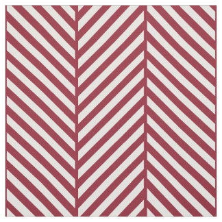 Tissu Crimson Herringbone Grande échelle