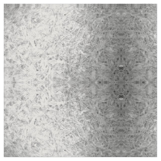 Tissu Cristaux de glace (Fermer)