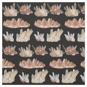 Tissu cristaux de quartz pierres gemmes images géologie