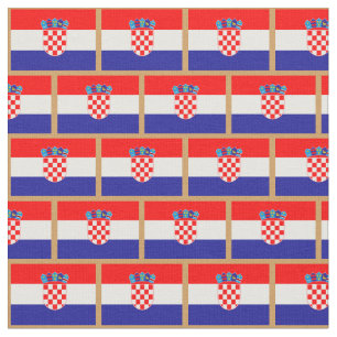 Tissu Croate Flag & Croatia fashion Fabric /sports