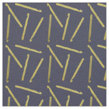 Crochet Hooks Artisanat Or + Bleu de minuit