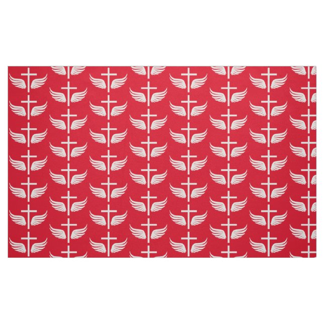Tissu Croix chrétienne (Fat Quarter)