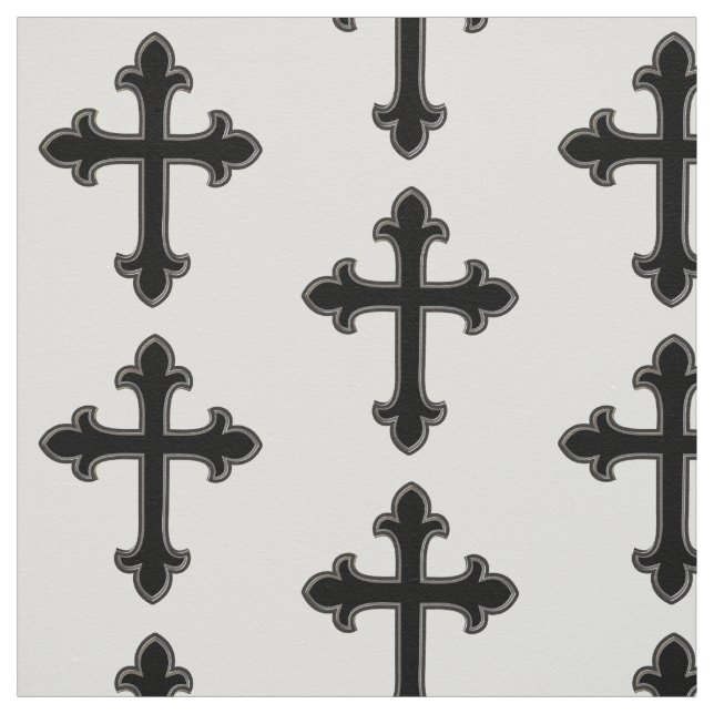 Tissu croix chrétienne (Échantillon)
