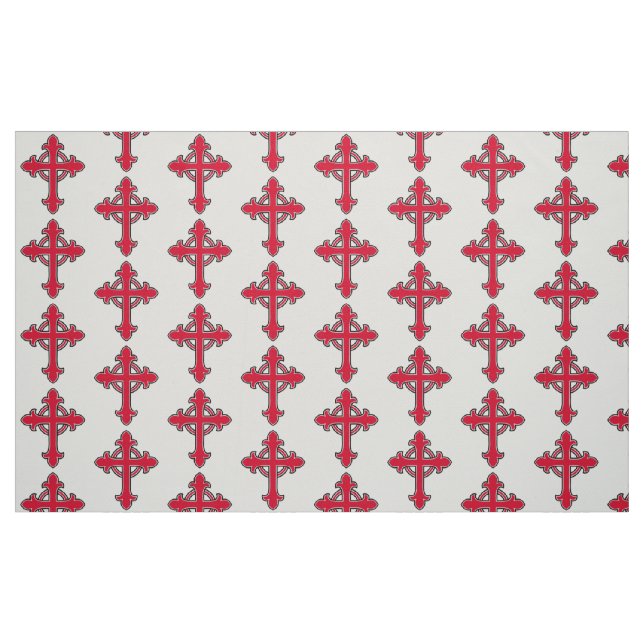 Tissu Croix chrétienne (Fat Quarter)