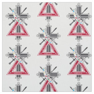 Tissu Croix freemasonique