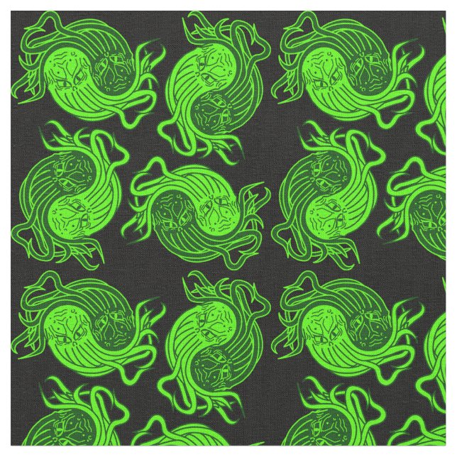 Tissu Cthulhu Yin-Yang (Fermer)